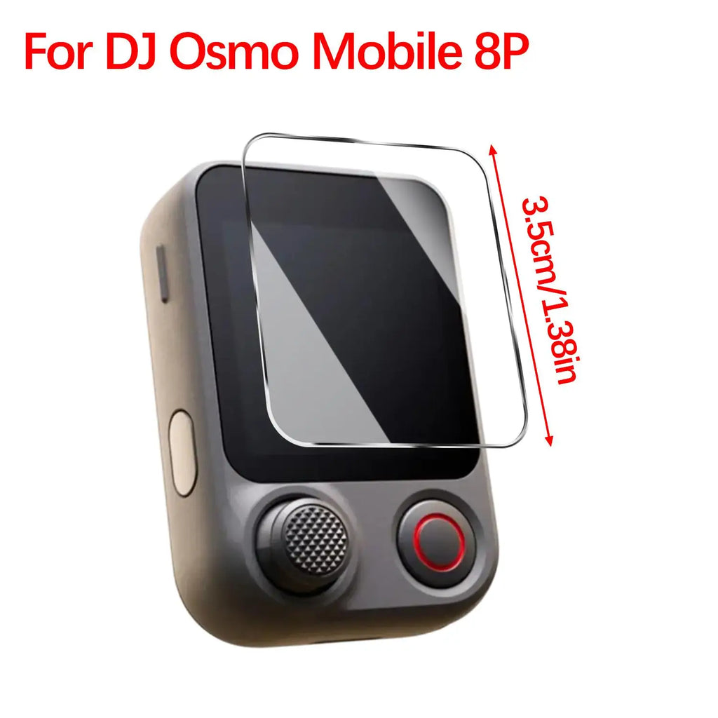 DJI Osmo Mobile 8P Remote Screen Protector – 9H Tempered Glass