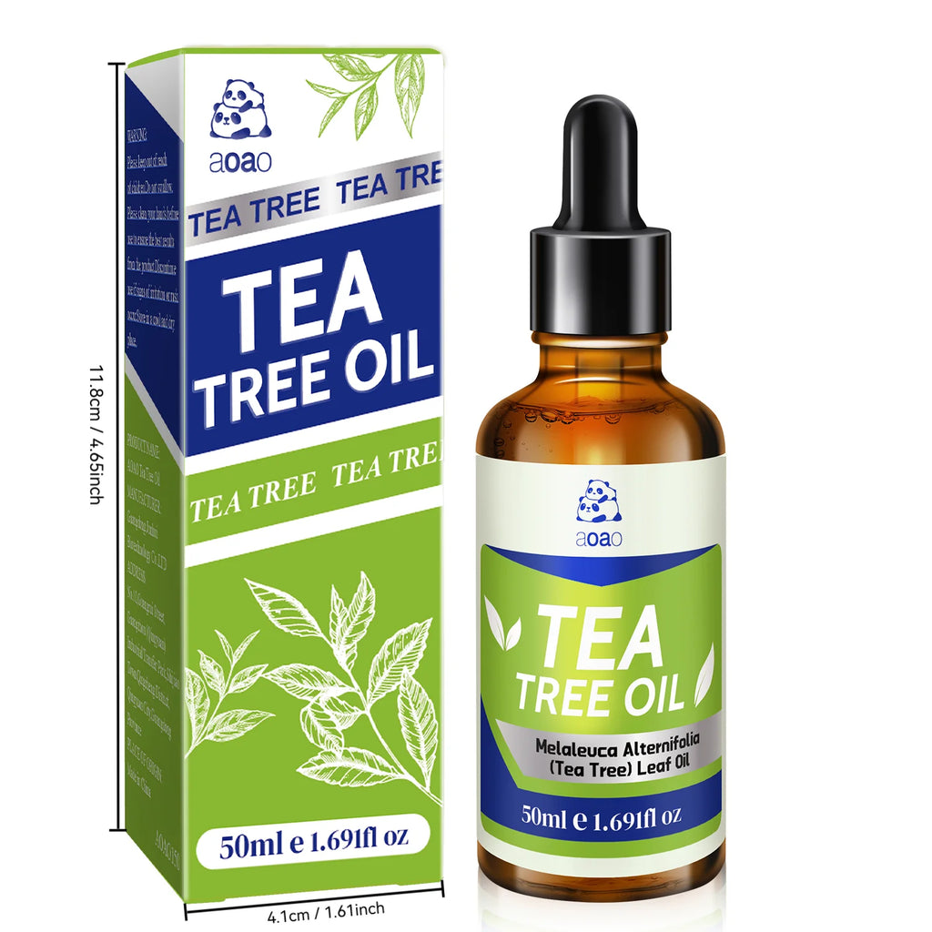 Natural Tea Tree Body Oil – Alcohol-Free Moisturizing Skin Oil