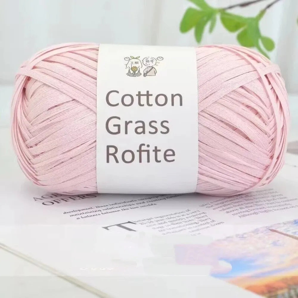 Multicolour Raffia Yarn – DIY Crochet, Knitting & Gift Wrap