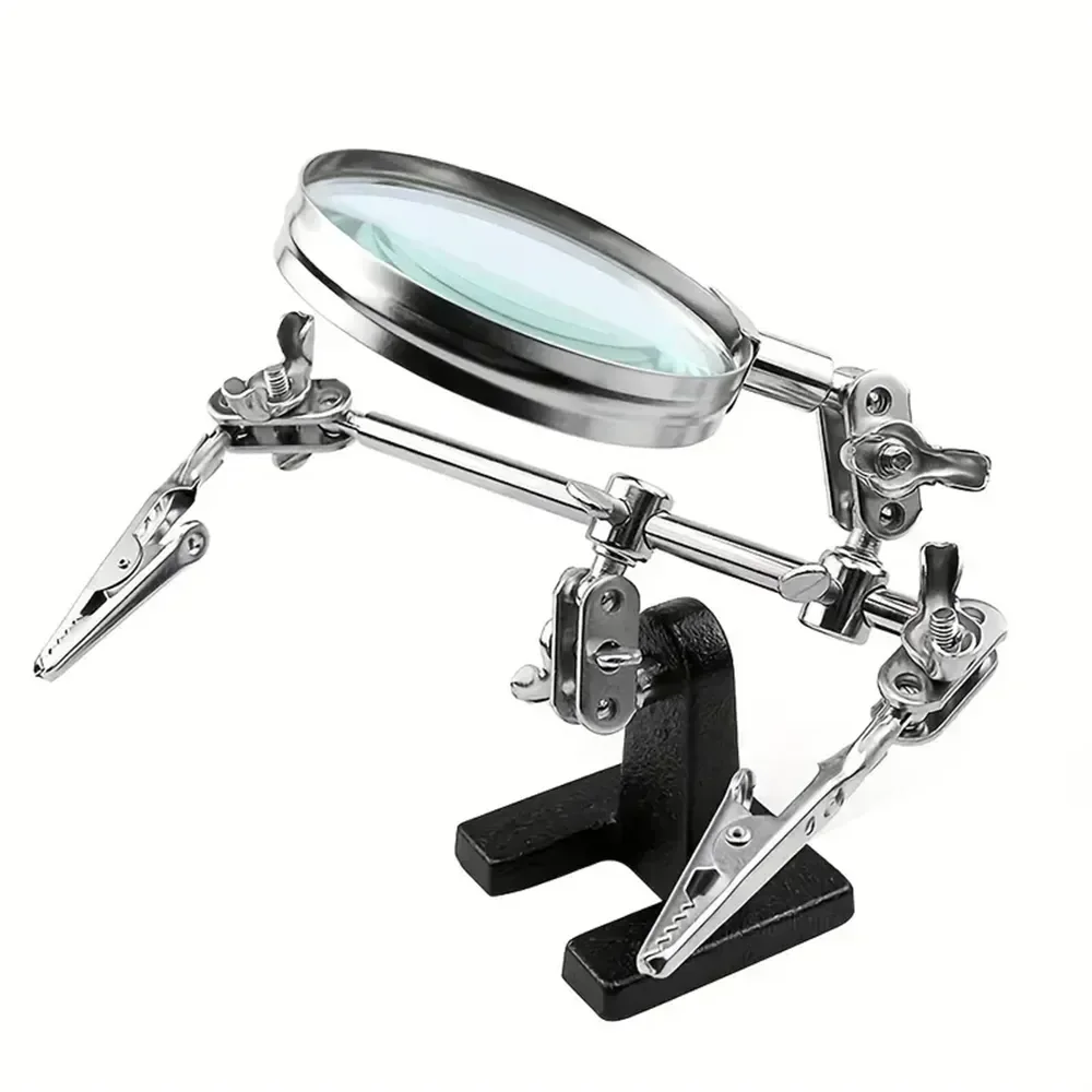 Helping Hands Soldering Station with 5X Magnifying Glass