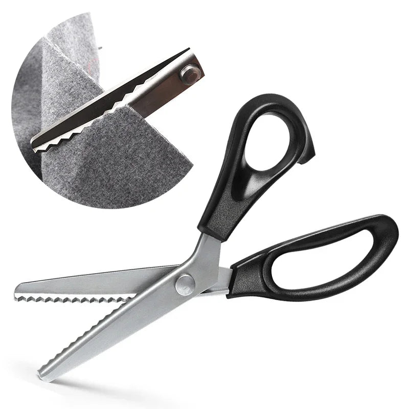 Zigzag Pinking Scissors – Steel Fabric & Leather Shears