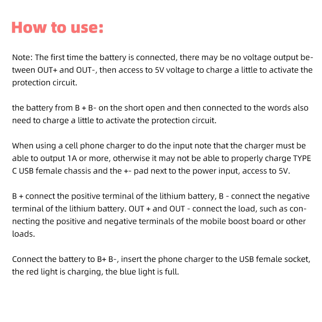 TP4056 18650 Battery Charger Module – Type-C & Micro USB 5V 1A