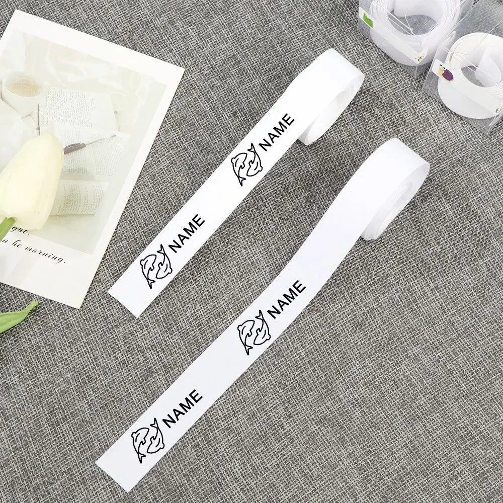 Washable Blank Garment Label Tape – Kids Clothing Name Tags
