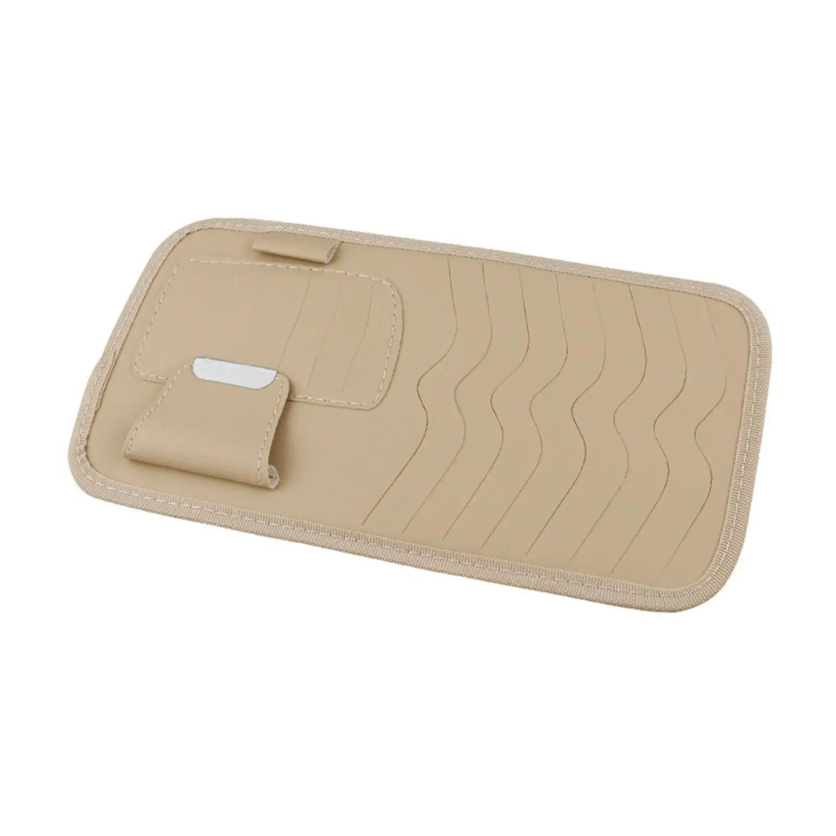 Car Visor CD Organizer PU Leather DVD Holder 2-Pack