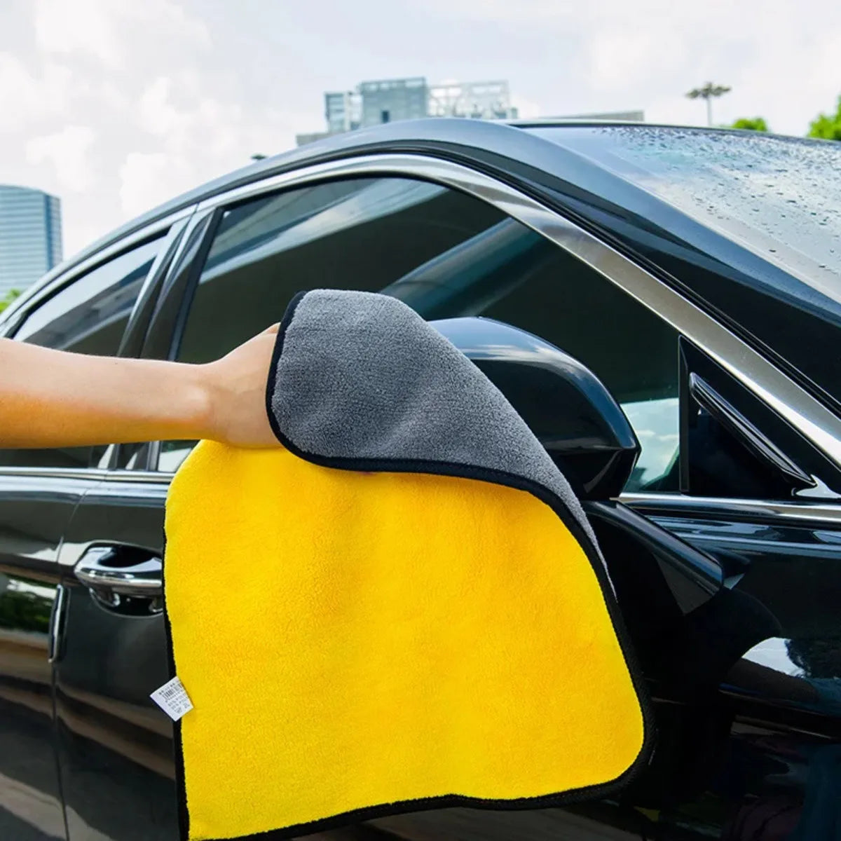 Car Washing Kit – Detailing Brush, Sponge, Towel & Wheel Brush