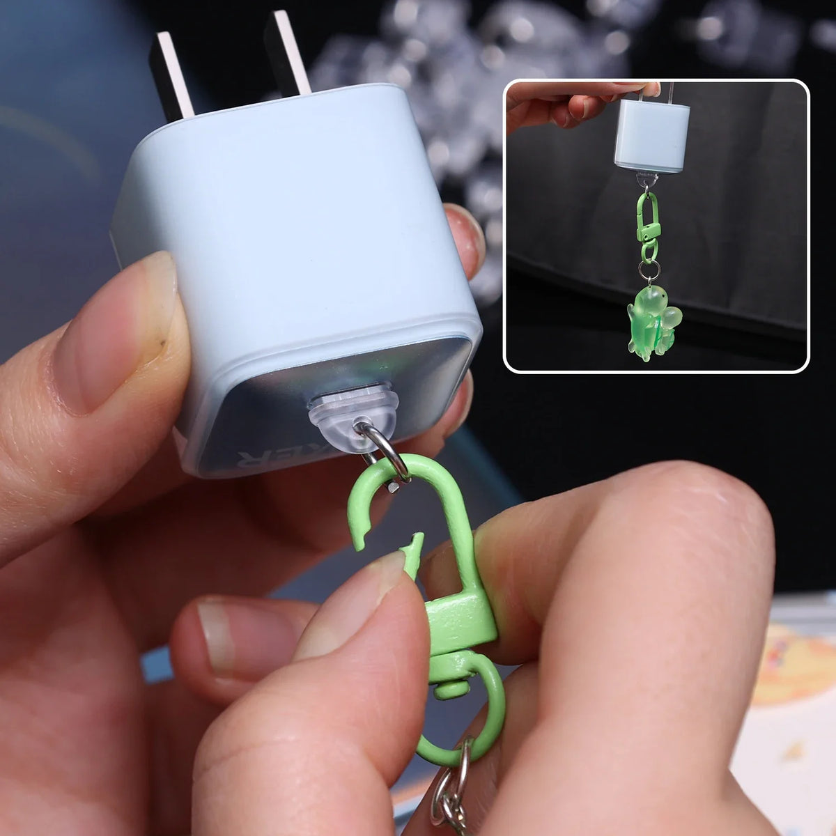 Transparent Dust Plugs – USB-C, Lightning & Micro USB