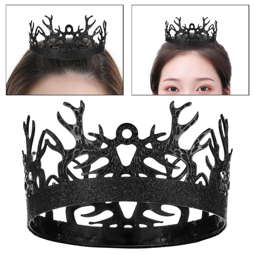 Gothic Crown Cake Topper & Princess Hair Tiara | Party Decor