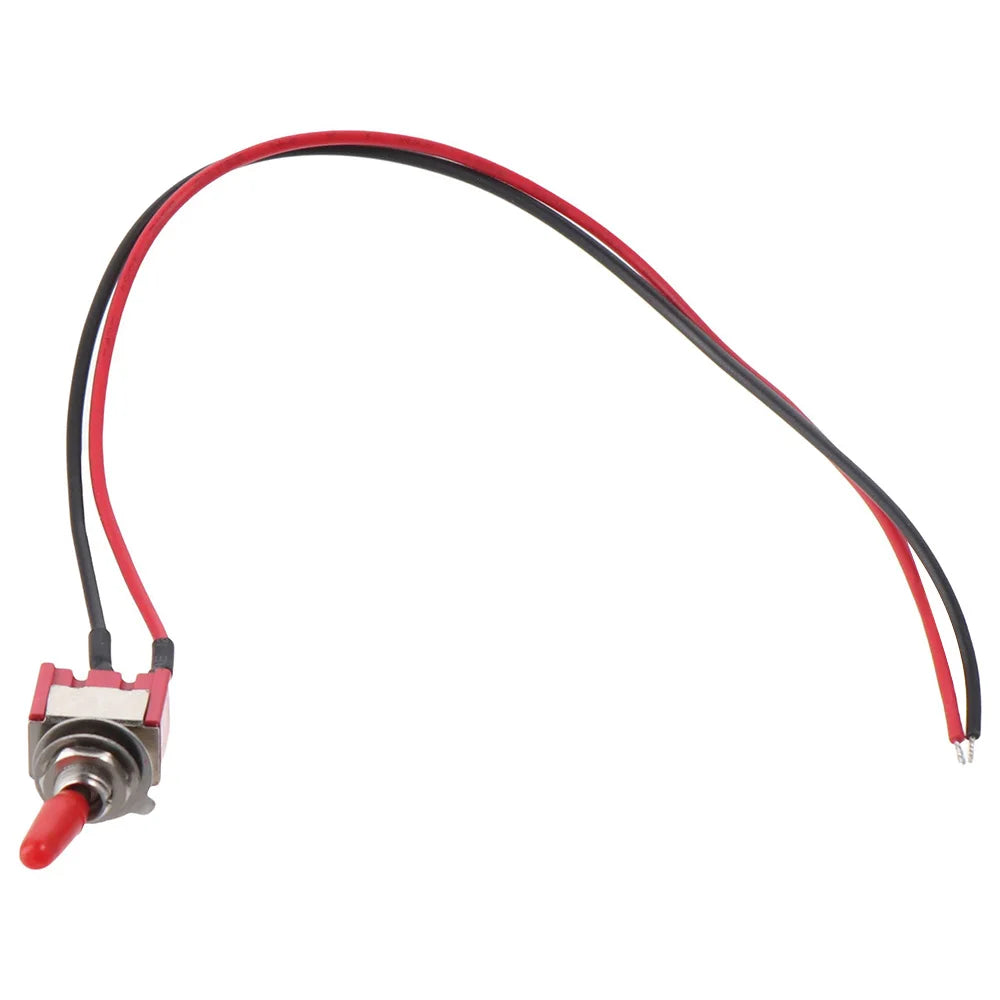 SPST Mini Toggle Switch MTS-101 Pre-Soldered Wires | 1 or 8 Pcs