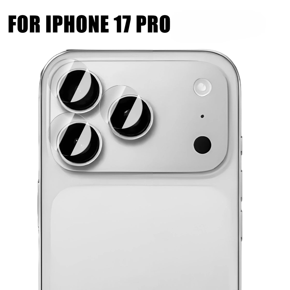 Tempered Glass Camera Lens Protector – iPhone 17 Pro Max & Air