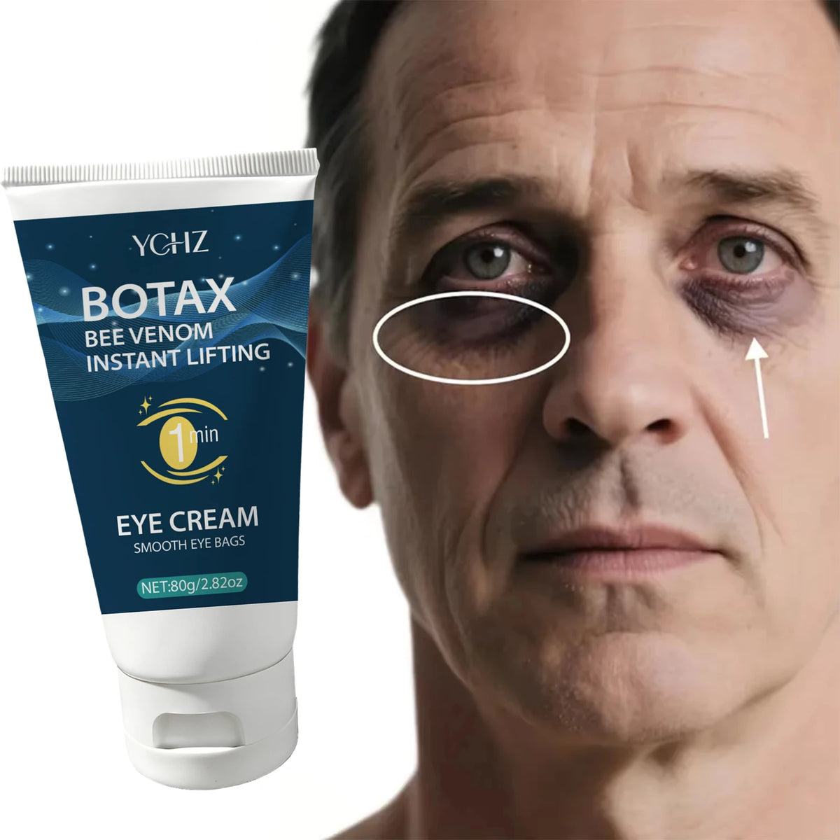 YCHZ Eye Tightening Gel – Caffeine, Retinol & Hyaluronic Acid