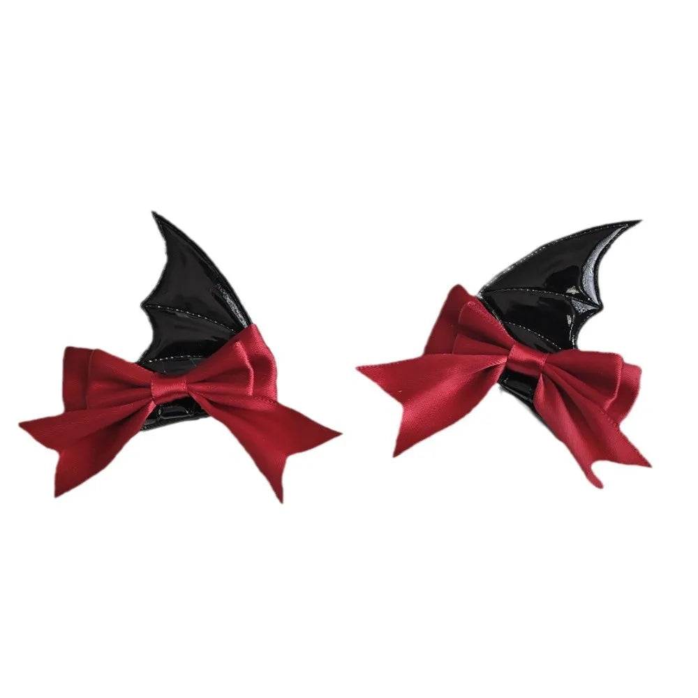 Devil Bat Wings Hair Clip – Gothic Lolita Halloween Hairpiece