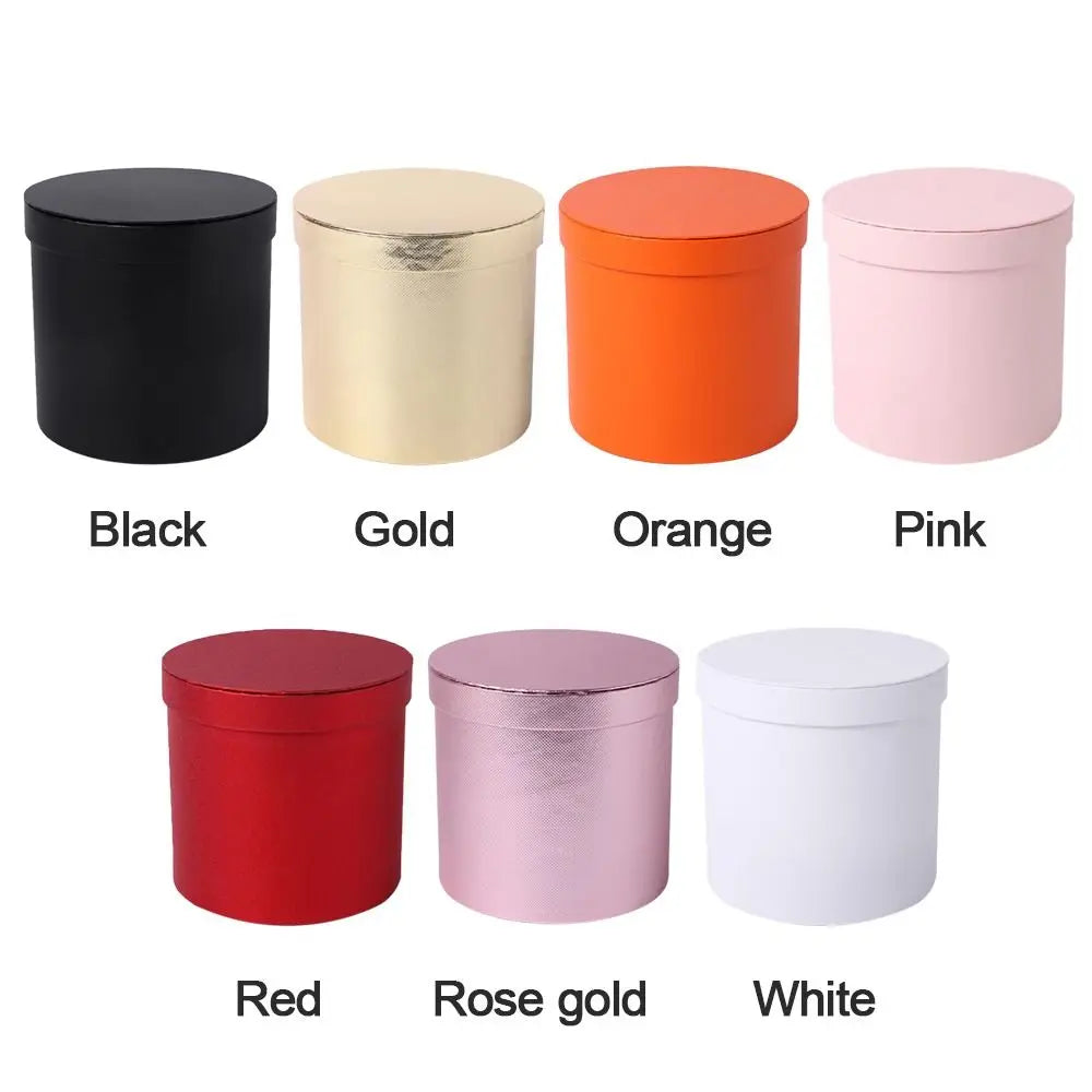 Flower Gift Box Paper Basket Rose Wrapping – 7 Styles