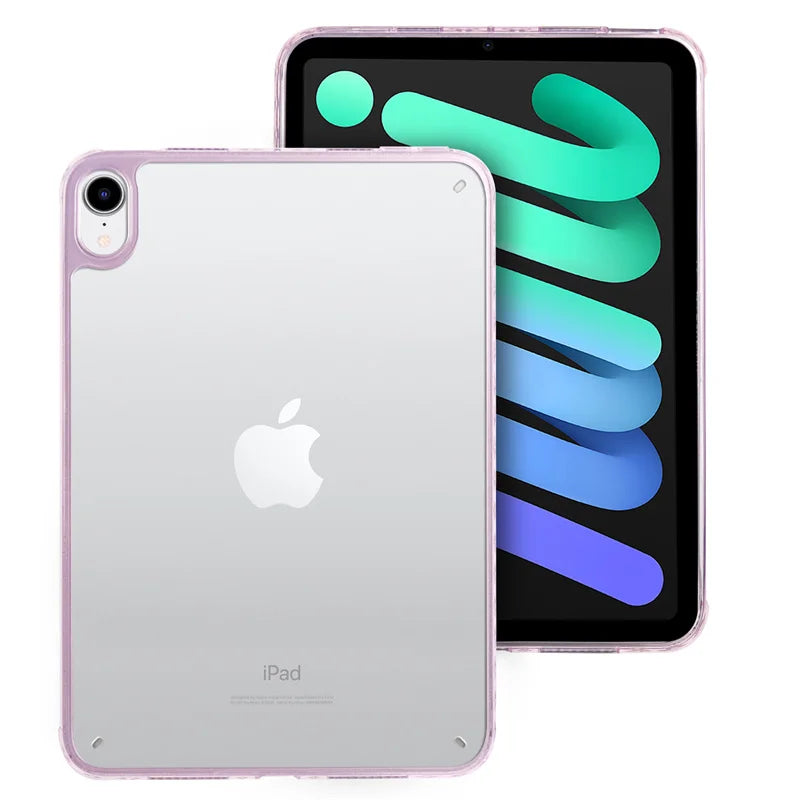iPad Mini 7 & 6 Clear Acrylic Hard Back Case – 8.3 inch