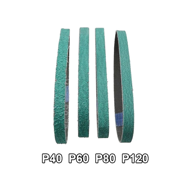4-Pack Zirconia Sanding Belts 1"×30" for Knife Blade Grinding