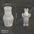3D Astronaut Silicone Mold – Candle, Resin & Plaster Casting