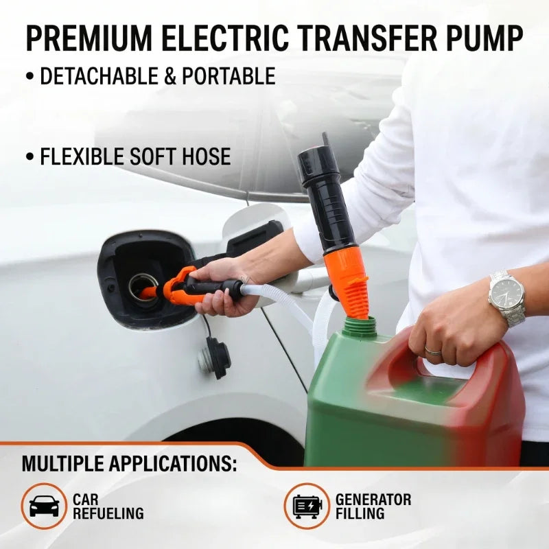 Portable Battery-Operated Electric Liquid Transfer Pump