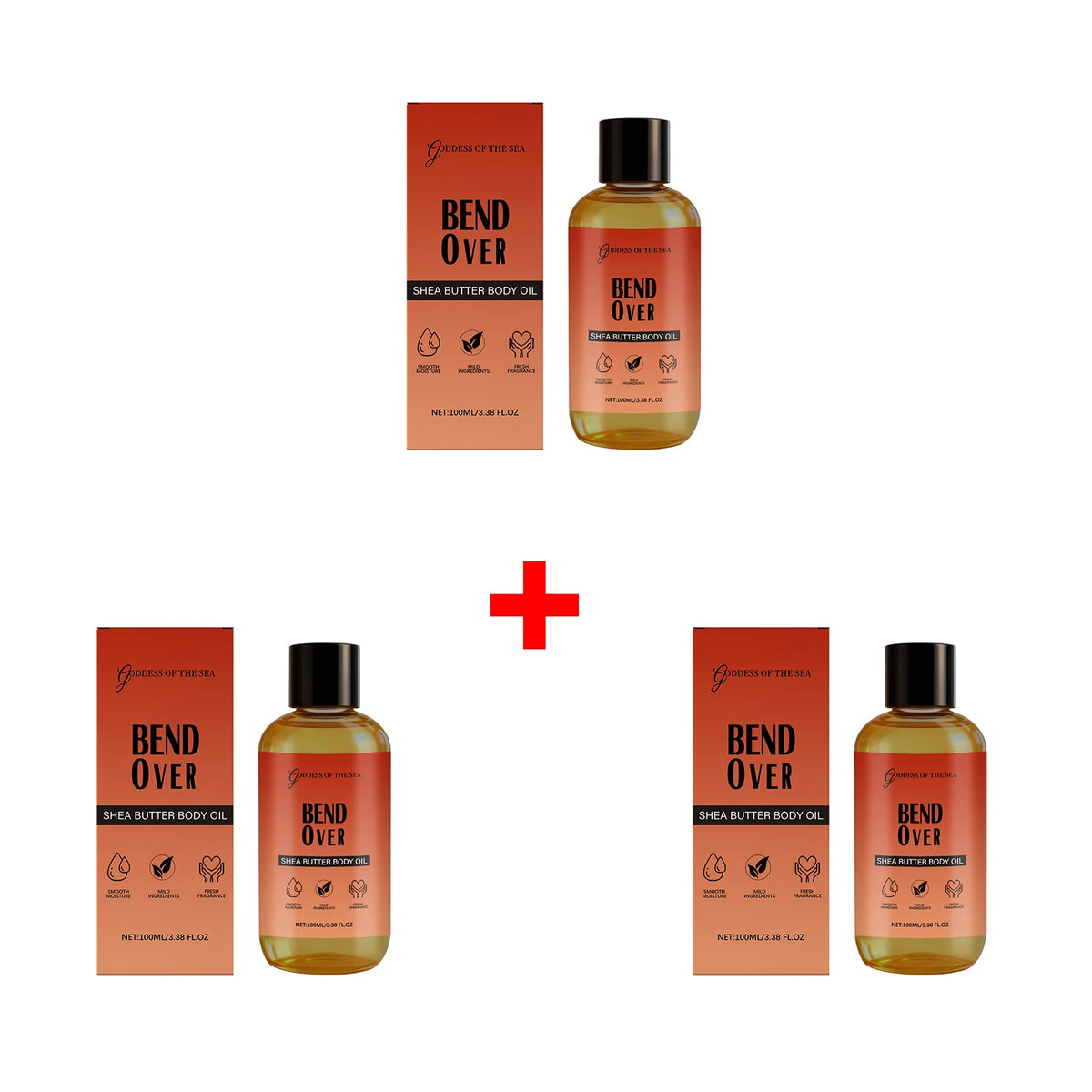 Shea Butter Body Oil – Nourishing, Non-Greasy Moisturizer