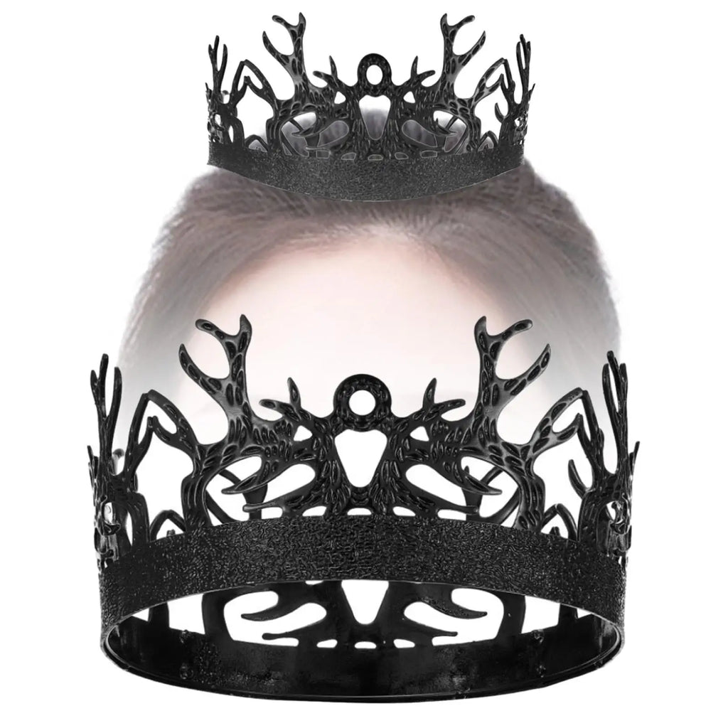 Gothic Crown Cake Topper & Princess Hair Tiara | Party Decor