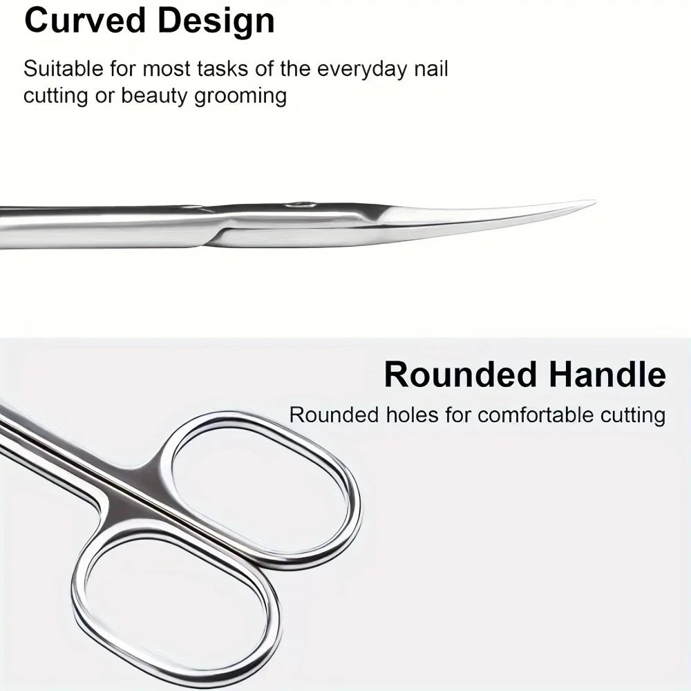 Small Grooming Scissors – Beard, Eyebrow & Lash Trimming