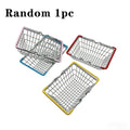 Metal Wire Mini Shopping Basket – Mesh Desk Organizer 2 Sizes