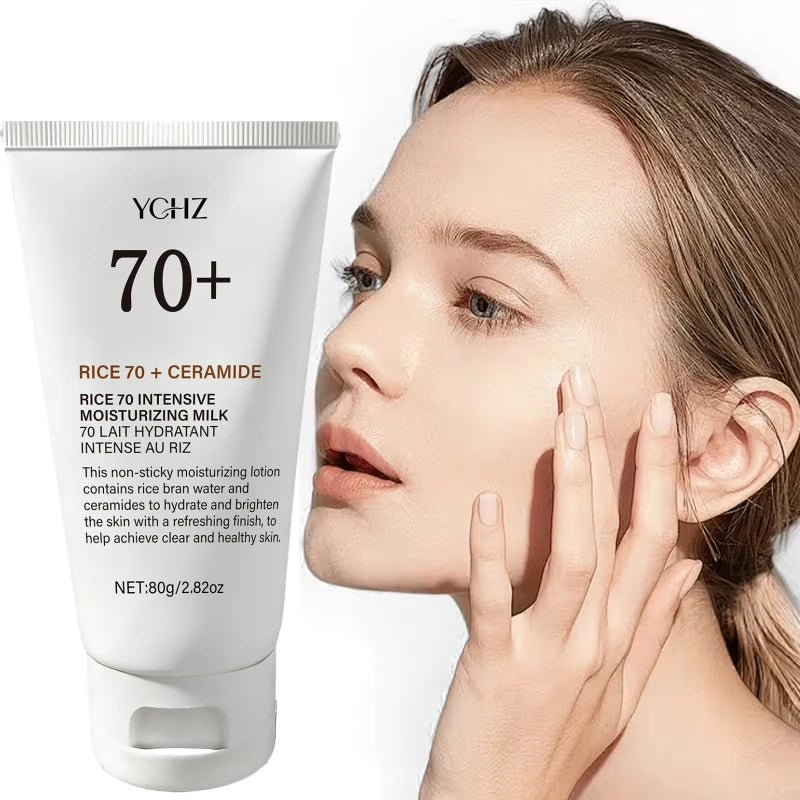 YCHZ Rice & Niacinamide Moisturizing Cream 80g – All Skin Types
