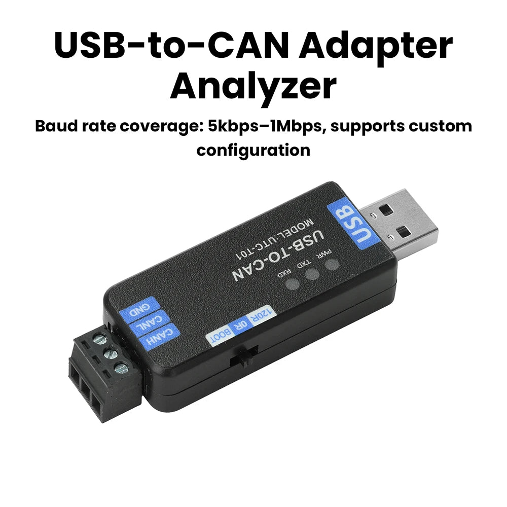USB to CAN Adapter Analyzer – PCAN Firmware Signal Converter
