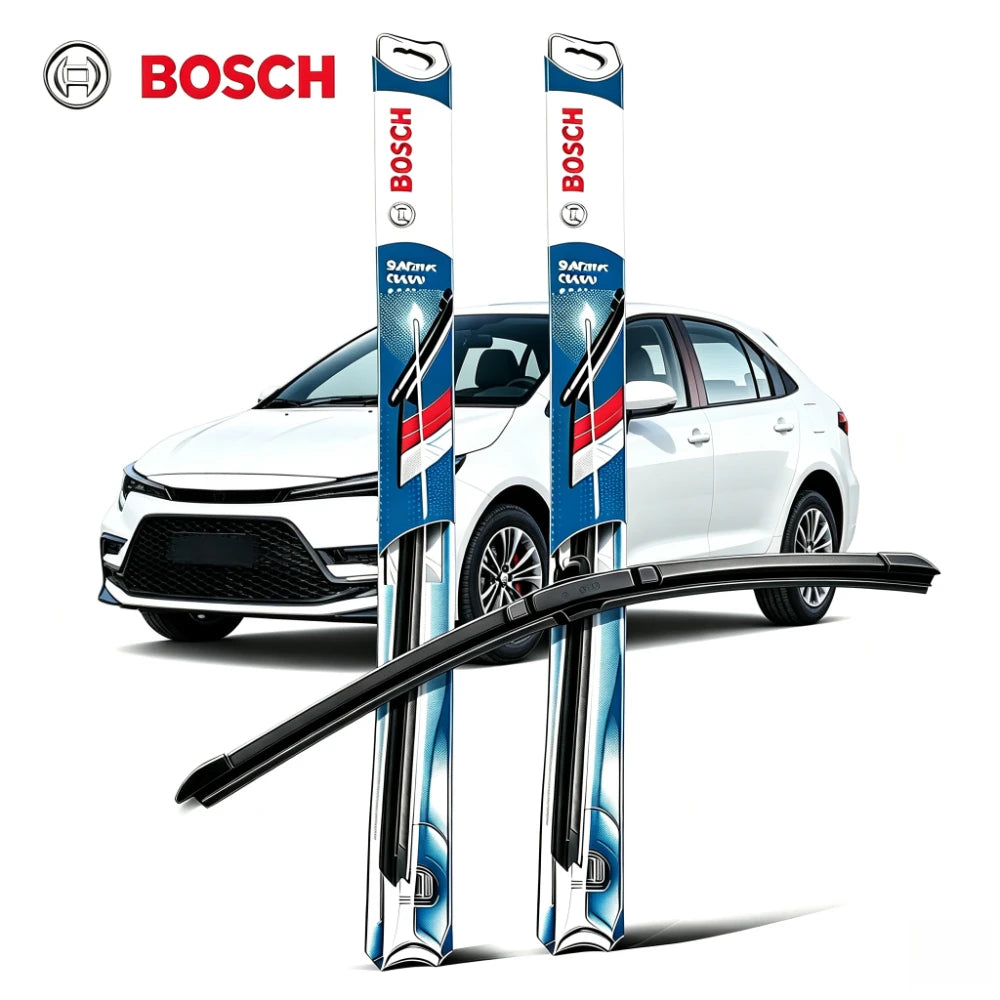 Bosch SMARTFIT Wiper Blades 14–26 Inch | Streak-Free & Quiet