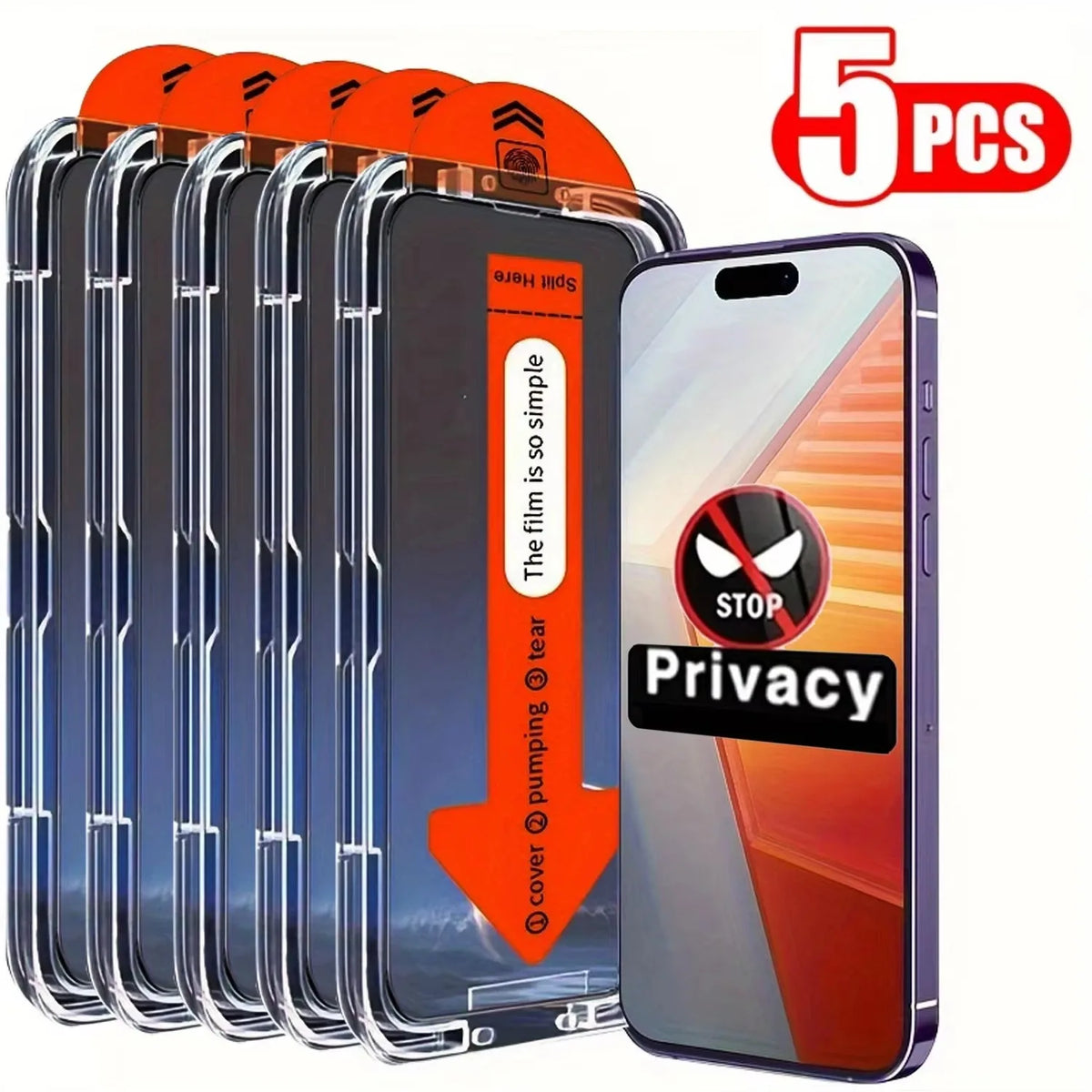 Privacy Screen Protector for Google Pixel – Auto-Install
