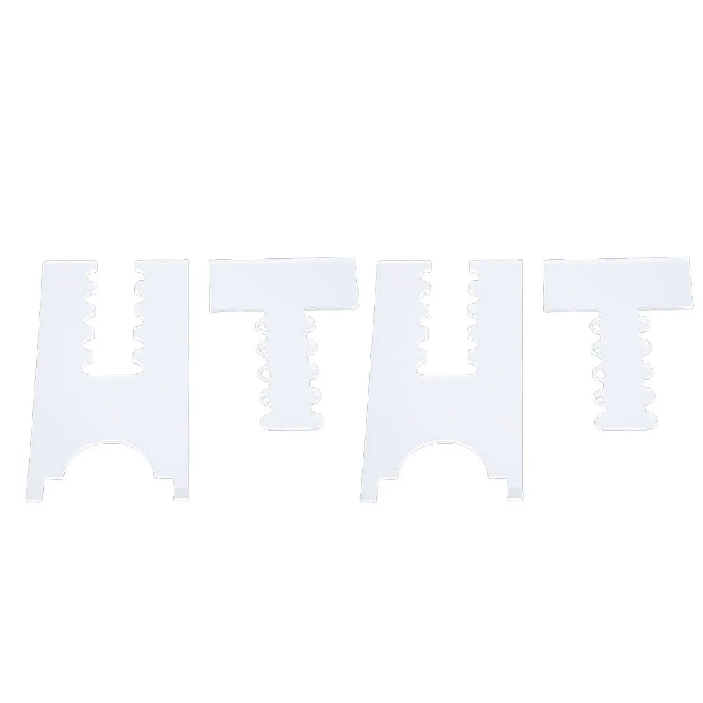 2-Pack Clear Acrylic Couch Wall Spacer | Sofa Protector