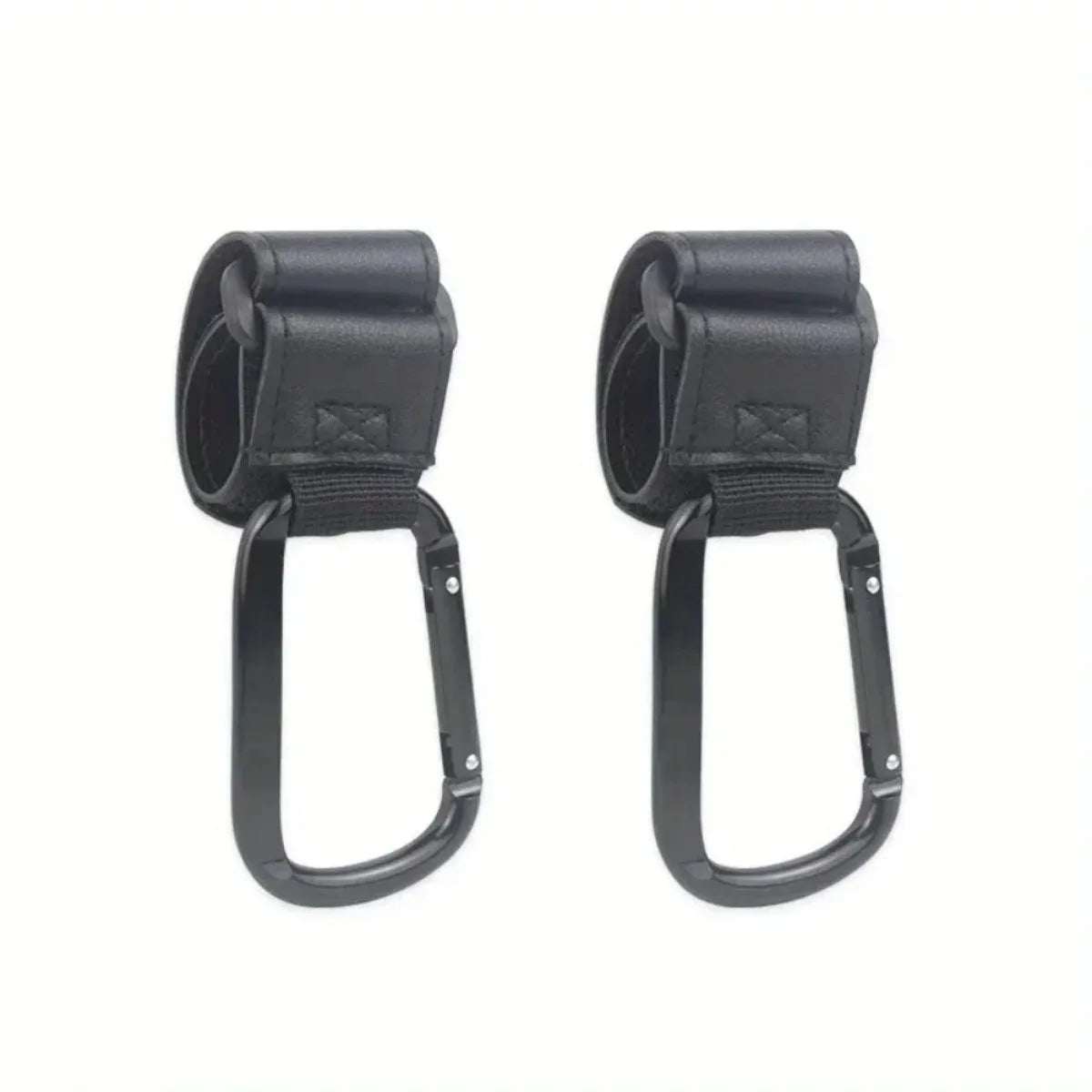 Universal Heavy-Duty Stroller Hooks & Diaper Bag Clips