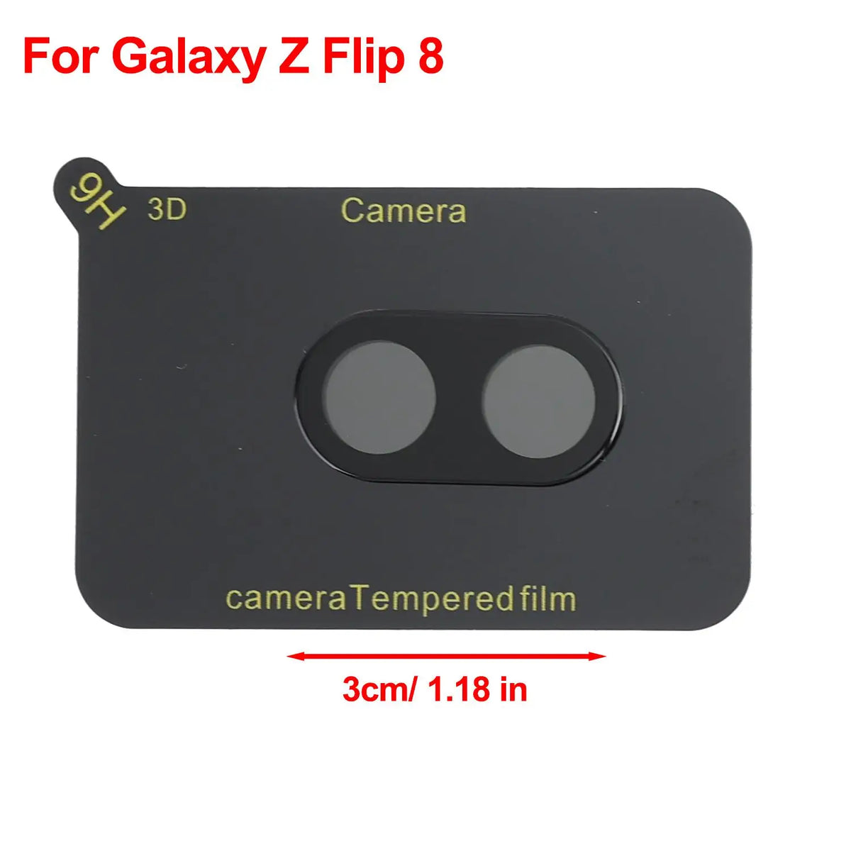 Tempered Glass Camera Lens Protector – Samsung Galaxy Z Flip 8