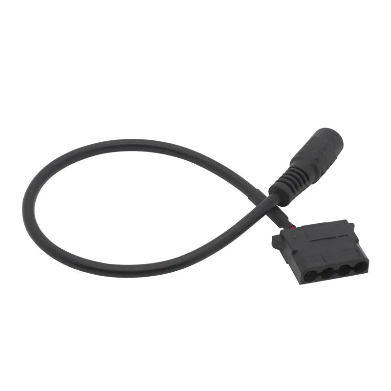 DC5521 to IDE Molex 4-Pin 12V Power Adapter Cable | CPU Fan