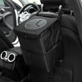 Waterproof Car Trash Bin – Self-Closing Lid & Backseat Organizer