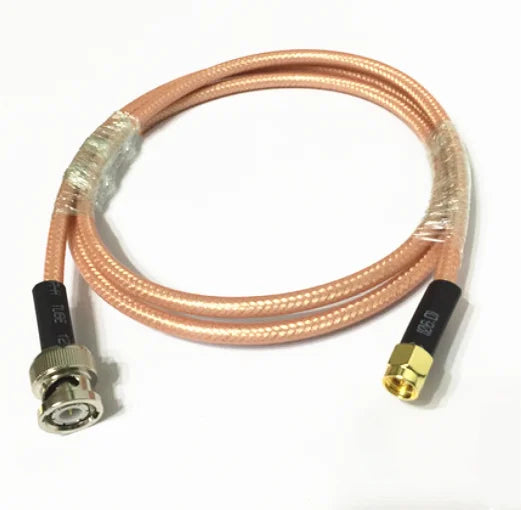 RG400 SMA Male to BNC Male 50 Ohm Low Loss RF Coaxial Cable