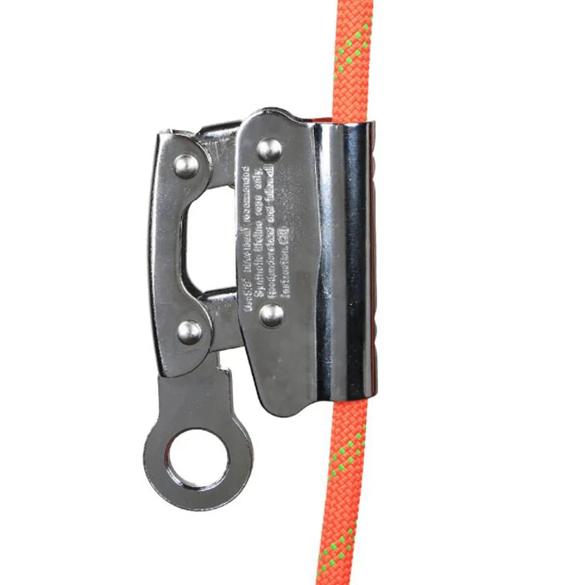 Alloy Steel Self-Locking Rope Grab – Fall Protection 8–16mm