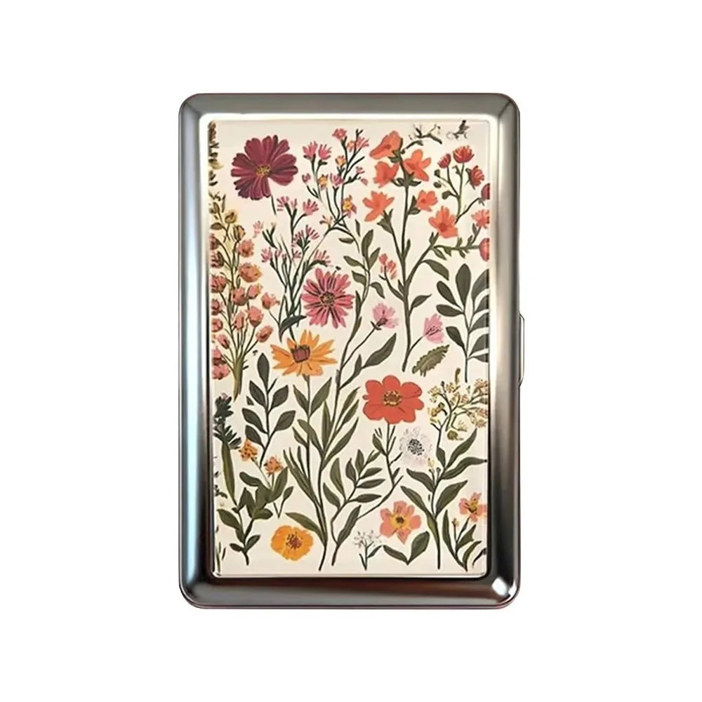 Vintage Metal Card Case – Snap ID & Business Card Holder