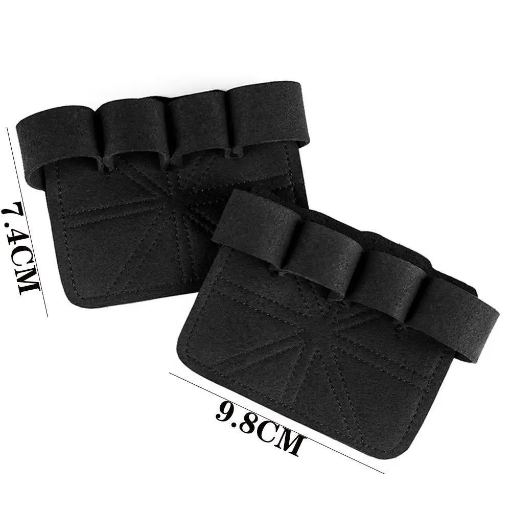Half Finger Gym Gloves – Weight Lifting Palm Grip Pads