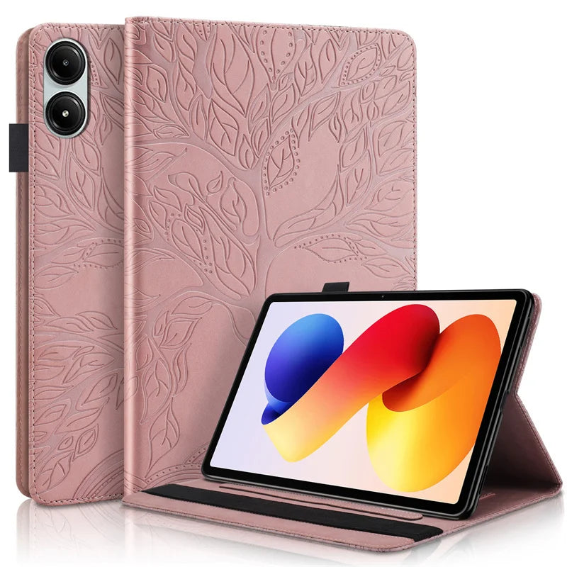 Xiaomi Redmi Pad 2 Pro 12.1" Embossed Flip Wallet Case 2025
