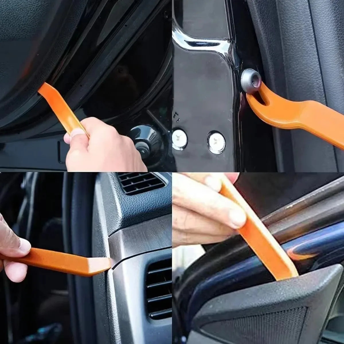 4-Piece Car Trim Panel Removal Tool Set | Interior Pry Kit