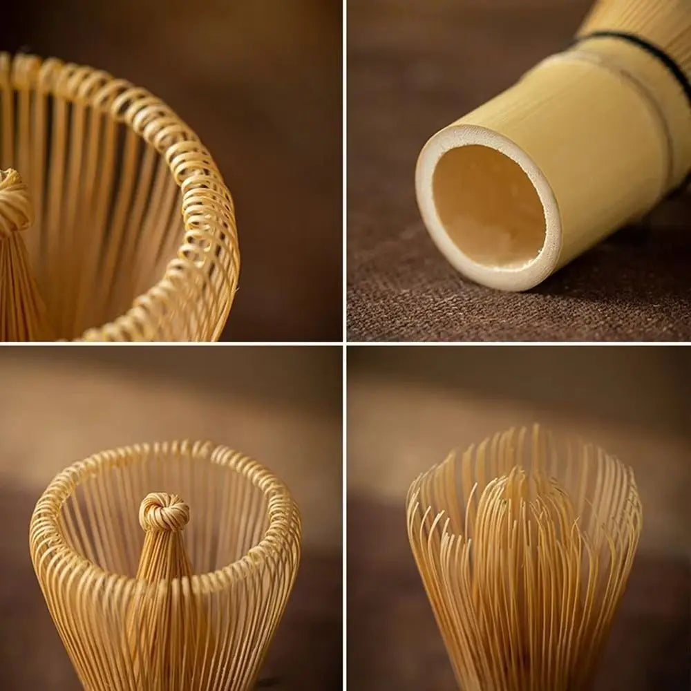 Bamboo Matcha Whisk Chasen – Japanese Tea Ceremony Set