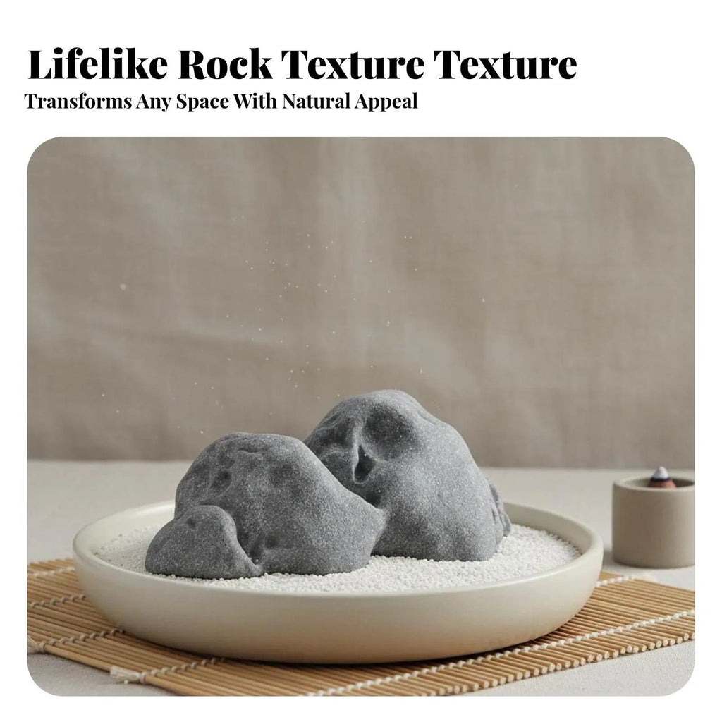 Resin Mountain Aquarium Rockery | Betta Tank & Bonsai Decor