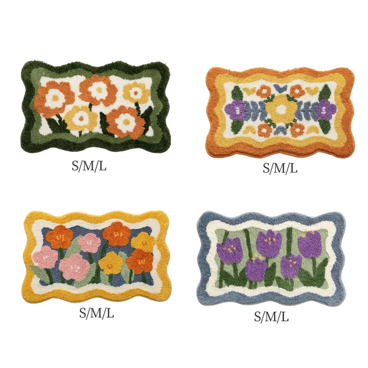 Soft Non-Slip Bathroom Rug Mat | Water-Absorbent Bath Carpet