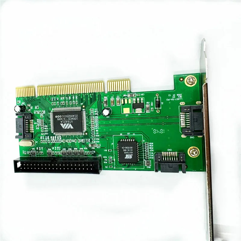 VIA6421 PCI to SATA PATA RAID Controller Card | Desktop PC