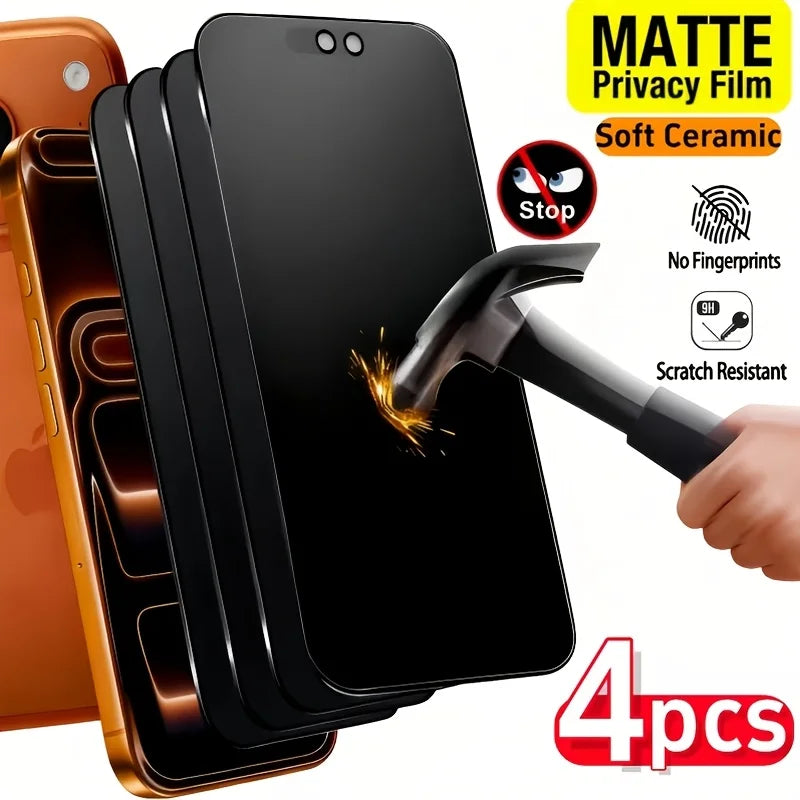 Matte Privacy Screen Protector for Samsung Galaxy S & A Series