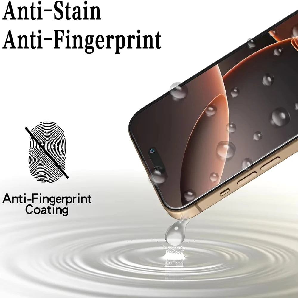 HD Tempered Glass Screen Protector for iPhone – 1–5 Pack