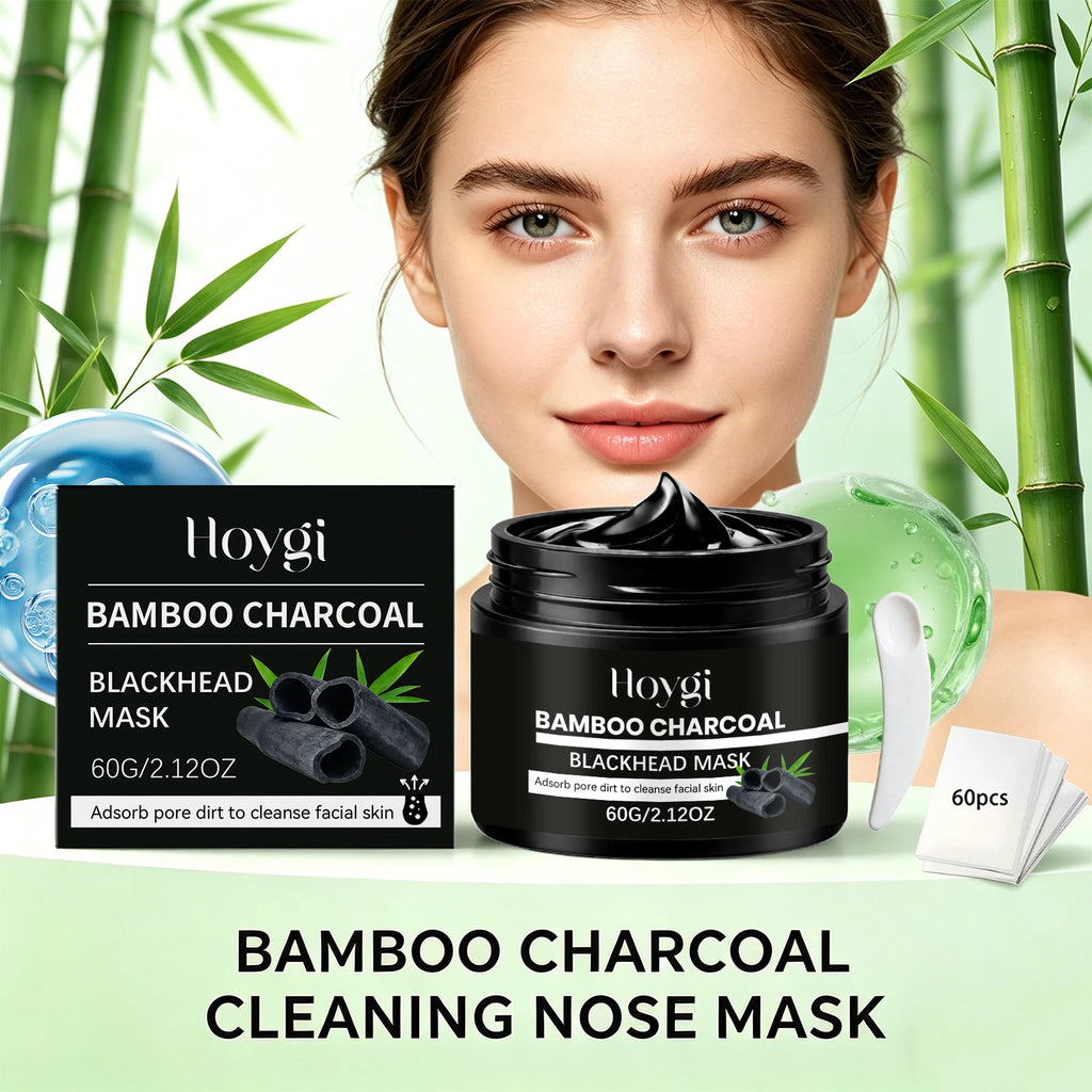 Bamboo Charcoal Blackhead Peel-Off Mask – Deep Pore Cleanse