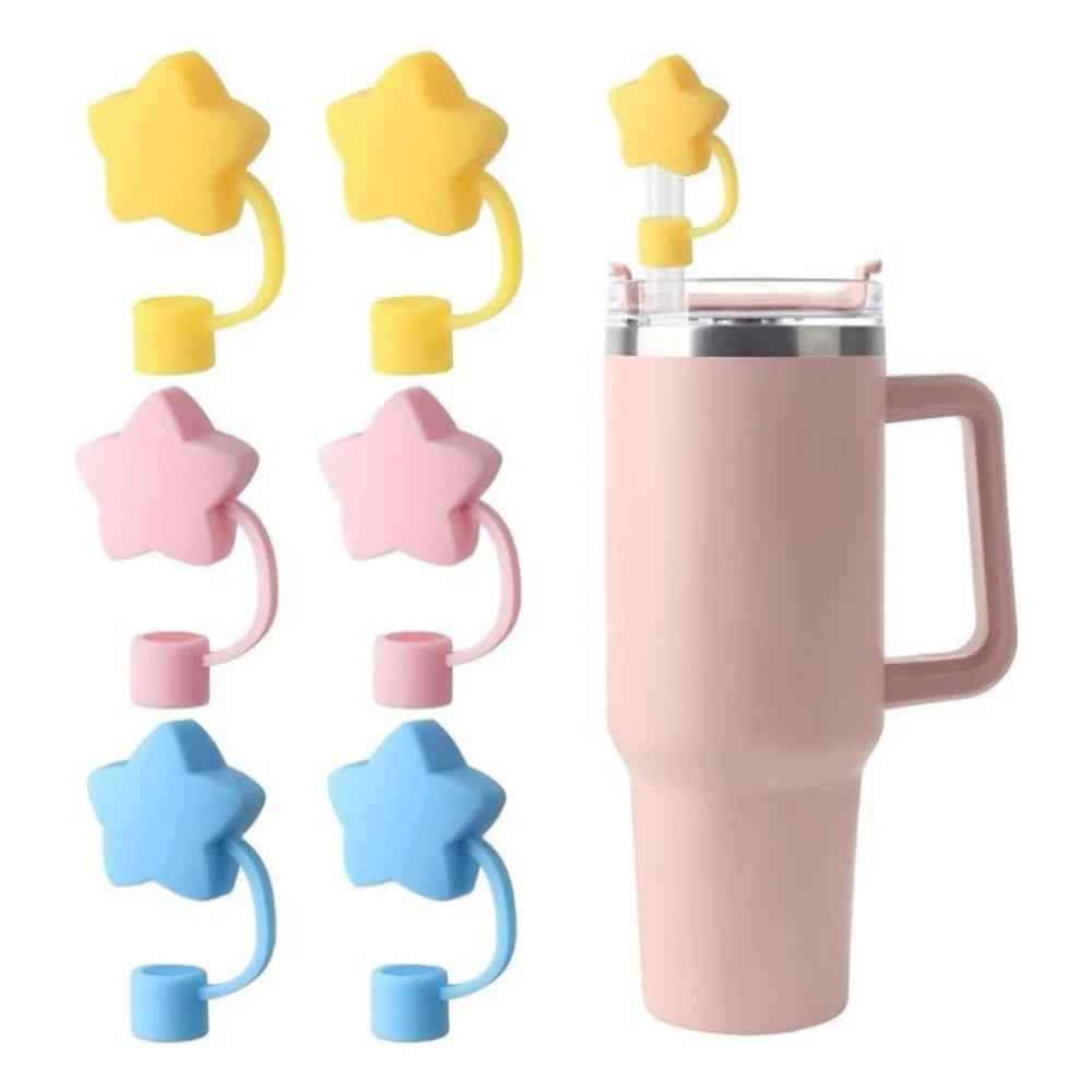 Star Silicone Straw Cover for Stanley 30 & 40 Oz Tumbler | 10mm