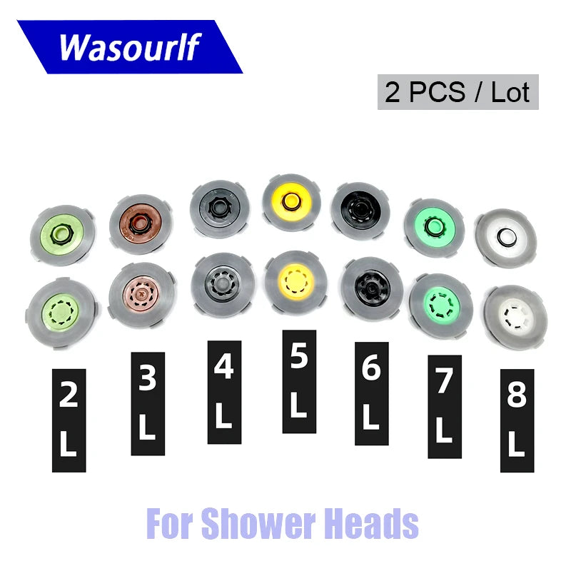2-Pack Faucet Aerator Flow Regulator 4L 6L 8L Water Saver