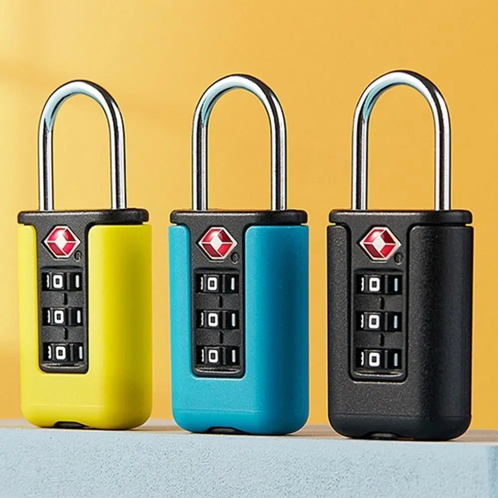 TSA Approved Travel Luggage Lock | Resettable Combo Padlock