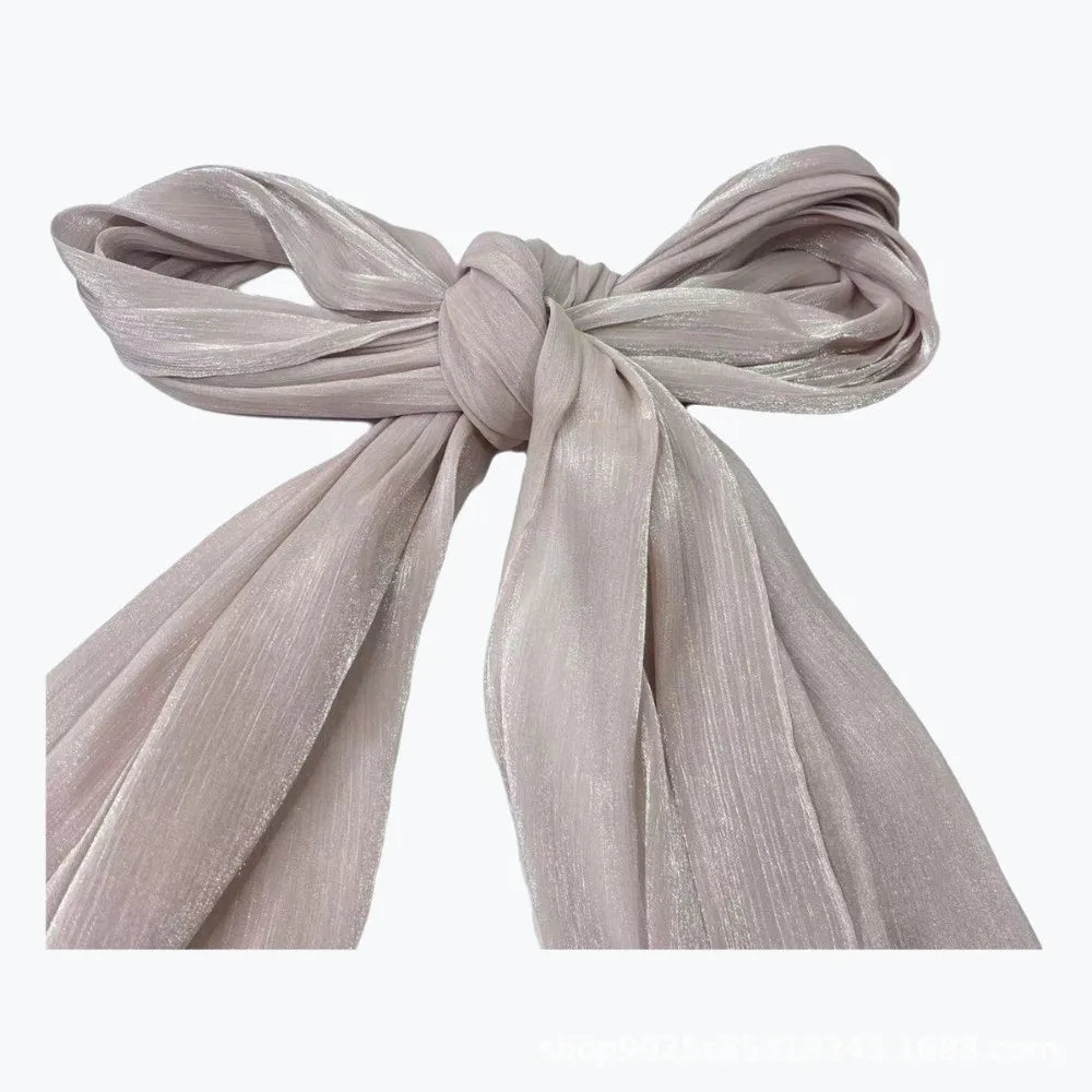 Women's Solid Chiffon Hijab Long Scarf Shawl – Sheer & Soft